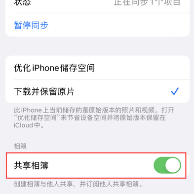 河口苹果手机维修分享在iPhone上找不到共享相簿怎么办