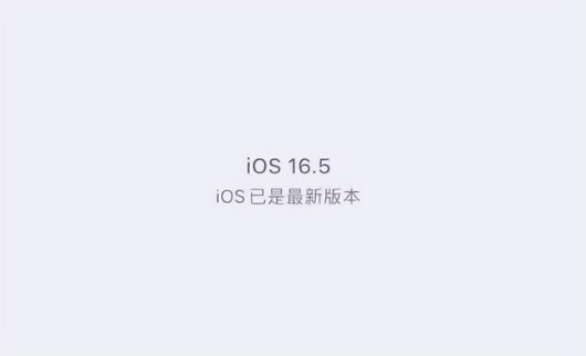 河口苹果维修中心分享什么时候会发布iOS16.5正式版 